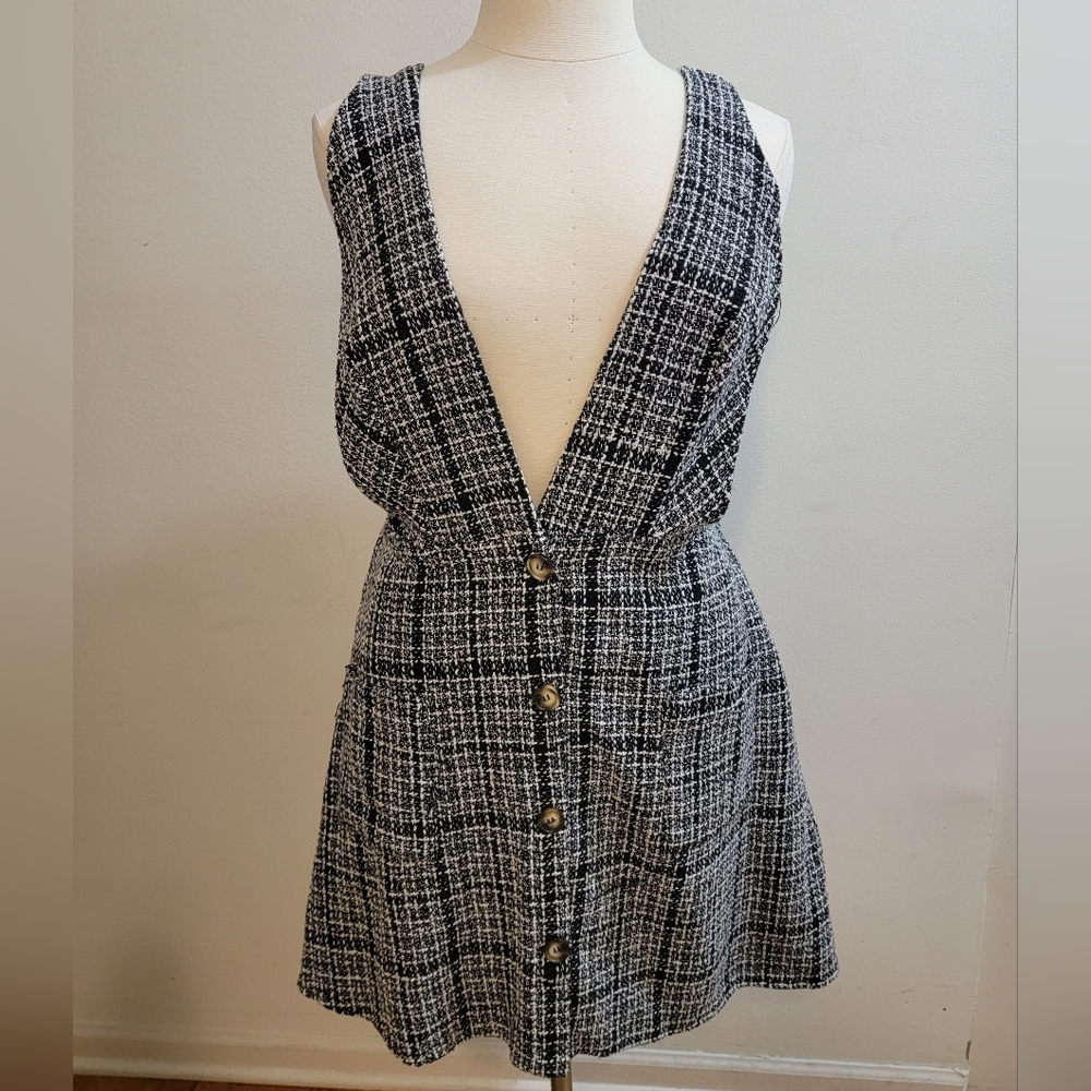 Tweed Overall dress